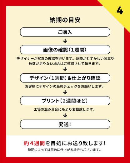 オーダー前にご確認ください